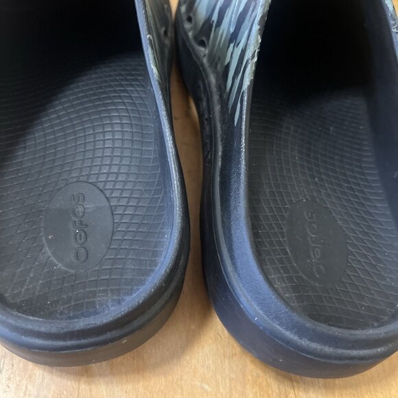 OOFOS OOCLOOG Limited Edition Blk Camo Clog Womens 10 Mens 8 EU 41 CHJ-407 - Picture 5 of 9